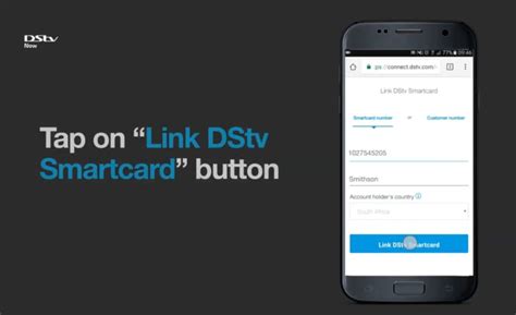 How to link your smartcard to DStv Now 